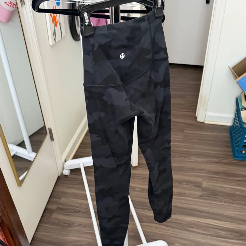 Lululemon Athletica Dark Camouflage Leggings - Picture 5 of 7